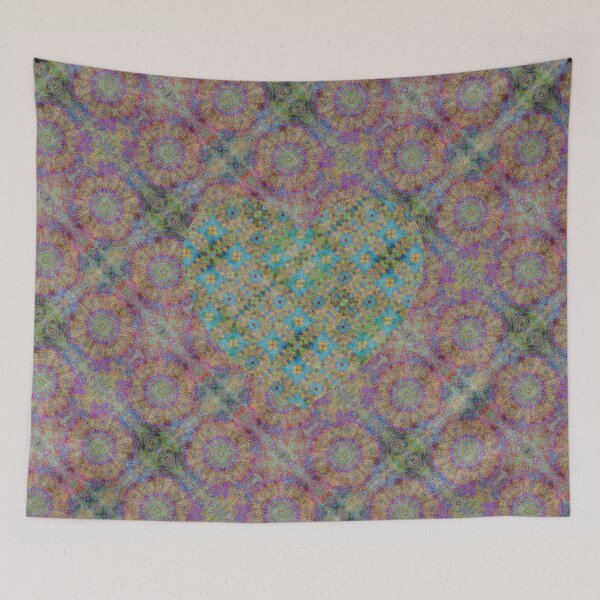Item preview, Folkstone Lucene Heart designed and sold by TapestryCaravan.