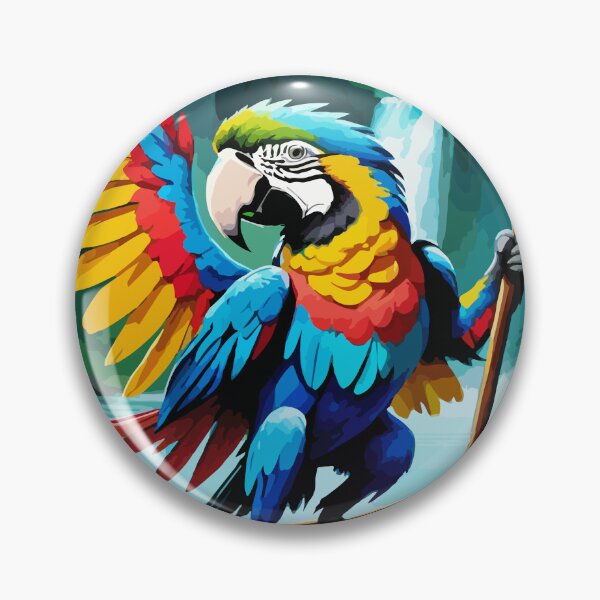 Item preview,  A new challenge on a macaw's day off. designed and sold by Whose-sweat.