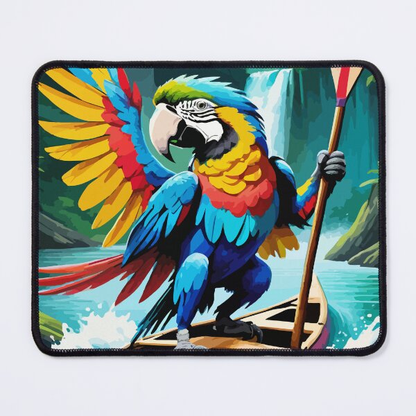 Item preview,  A new challenge on a macaw's day off. designed and sold by Whose-sweat.