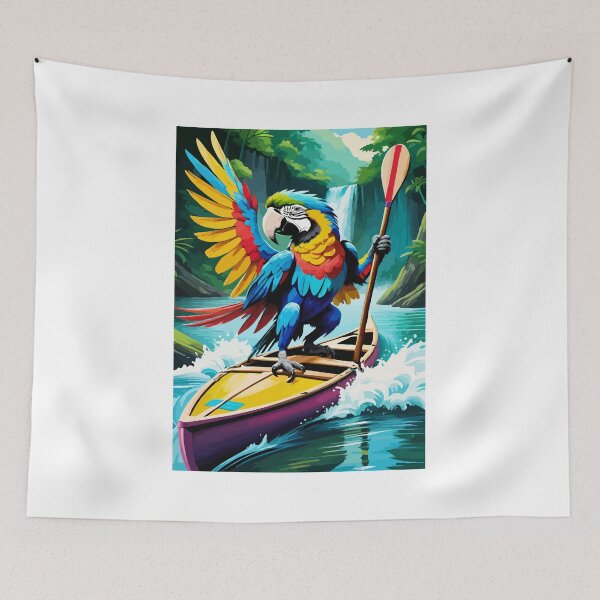 Item preview,  A new challenge on a macaw's day off. designed and sold by Whose-sweat.
