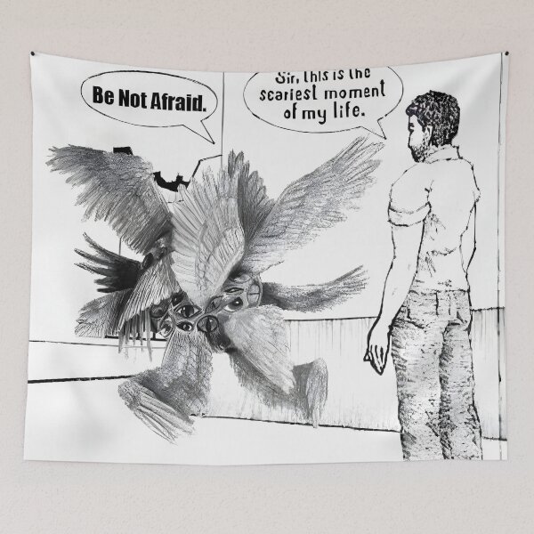 Item preview, Be Not Afraid designed and sold by Shjamezlaush Milicevic.