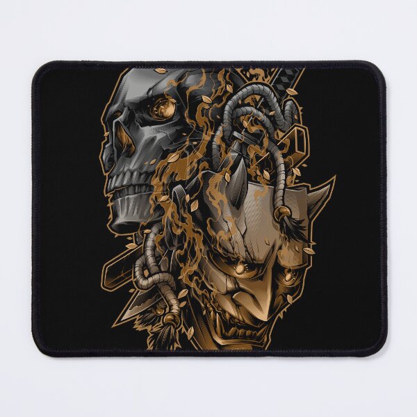 Item preview, Skull And Hannya Mask designed and sold by Blackout Brother.