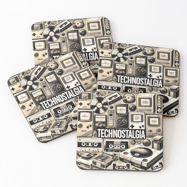 Item preview, Technostalgia: Retro Tech Collage designed and sold by Chroma Myst.