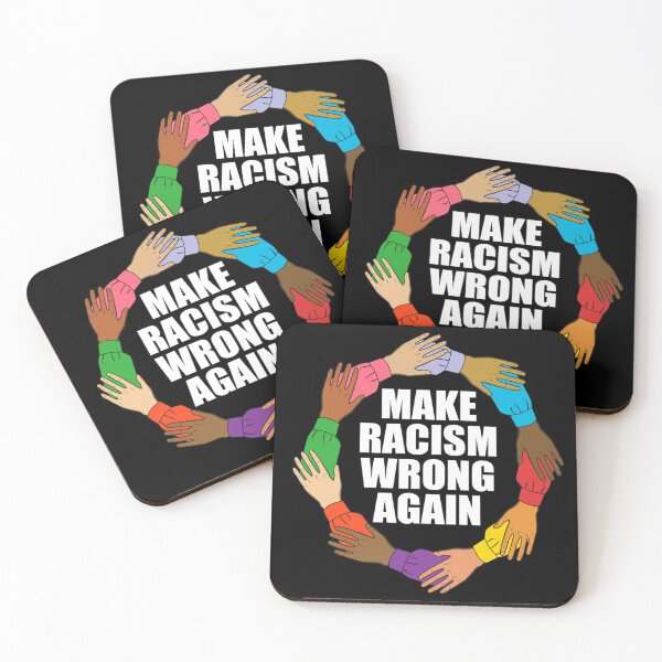 Item preview, Make Racism Wrong Again Design designed and sold by Jaudaux Designs.