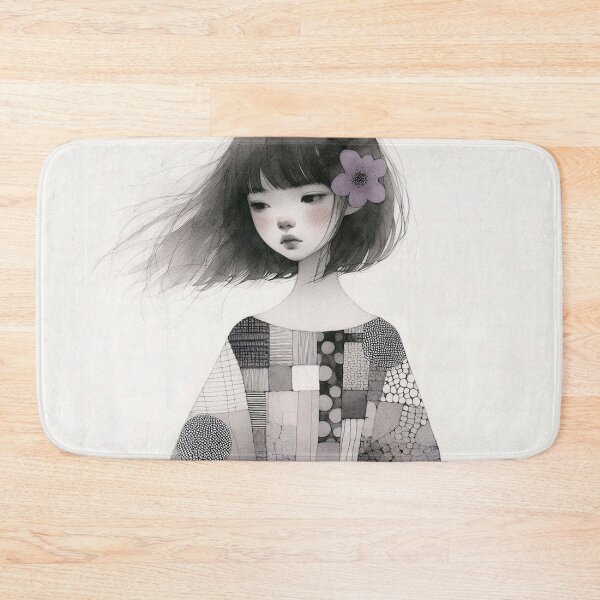 Item preview, Melancholy Girl designed and sold by Beyondnote-Art.