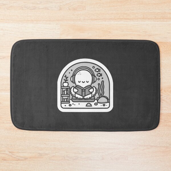 Item preview, Introvert Octopus Illustration / Introvert Joke Funny T-Shirt Label designed and sold by introvertvibes.