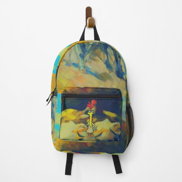 Item preview, Cow and Chicken pastels Painting designed and sold by We-Open-Minds.