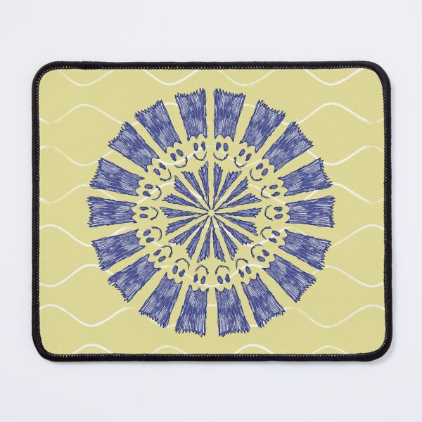 Item preview, Ballpoint Pen Face Mandala designed and sold by Scrabbly Doodles.