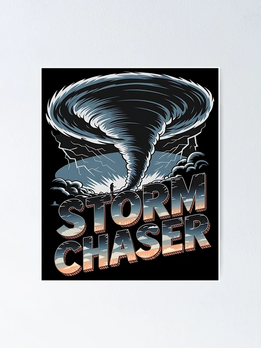 Storm chaser - Letting the storm in - Tornado chaser - Storm