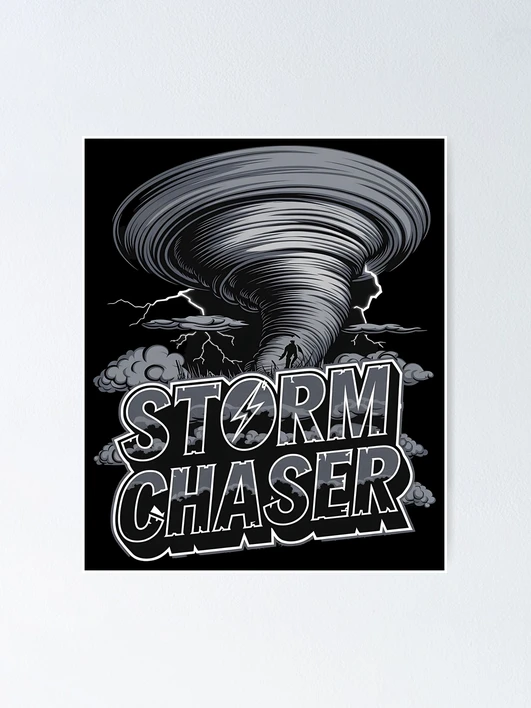 Storm chaser - Letting the storm in - Tornado chaser - Storm