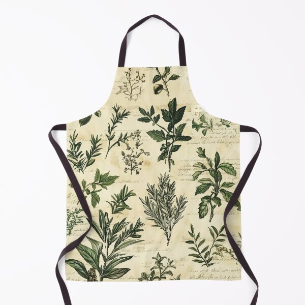 Item preview, Dark Academia Scholarly Pattern Herbs designed and sold by Lichtisign.