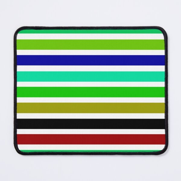 Item preview, Green Multicolored Stripes designed and sold by PatternTitan.