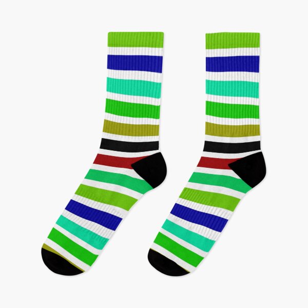 Item preview, Green Multicolored Stripes  designed and sold by PatternTitan.