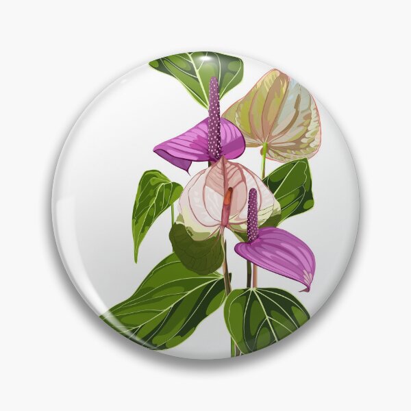 Item preview, Tropical bouquet with Anthurium flowers. designed and sold by MatyKotiv.