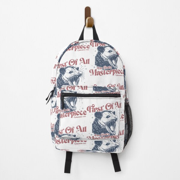 Item preview, Funny Raccoon First Of All I'm God's Masterpiece Men Women designed and sold by FantasyFablesC.