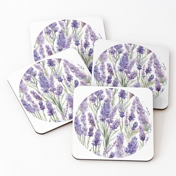 Item preview, Watercolor Lavender Painting designed and sold by poppet103.