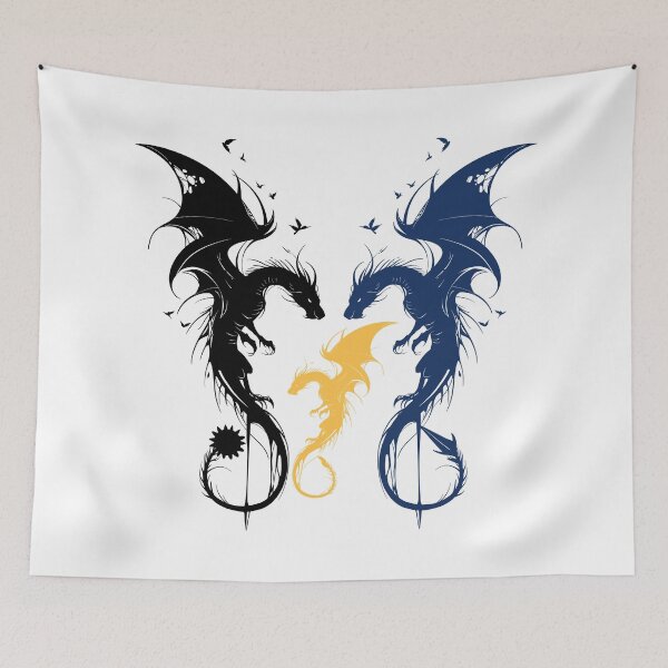 Item preview, Dragon fam! Tairn, Andarna and Sgaeyl designed and sold by Aakanksha97.