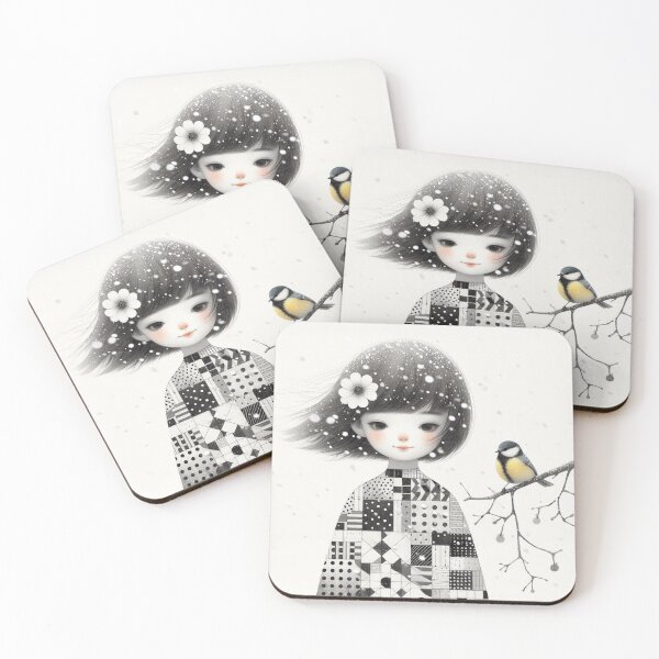Item preview, Melancholy Girl designed and sold by Beyondnote-Art.