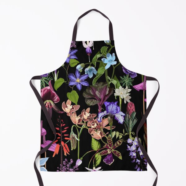 Item preview, Seamless pattern with hand drawn colored decorative tropical and garden flowers. designed and sold by MatyKotiv.