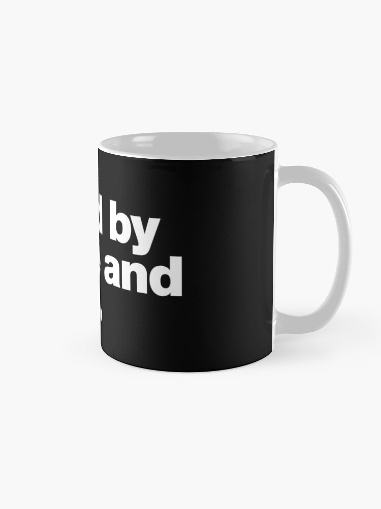 Thumbnail 5 of 6, Coffee Mug, Fueled by coffee and chaos. designed and sold by chestify.