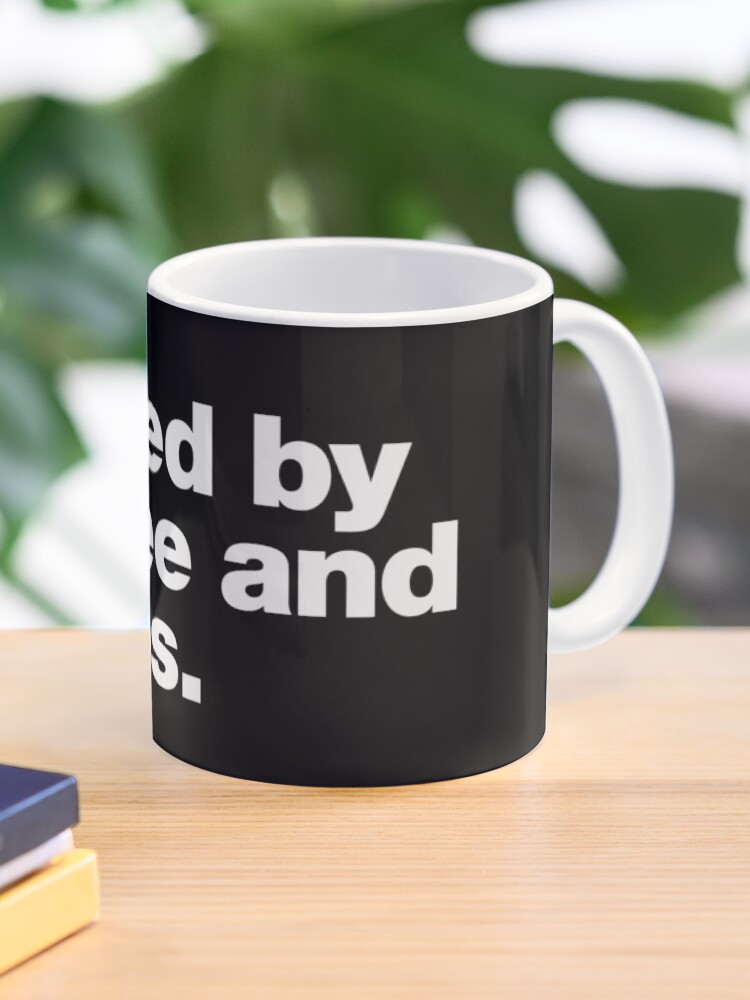 Thumbnail 1 of 6, Coffee Mug, Fueled by coffee and chaos. designed and sold by chestify.
