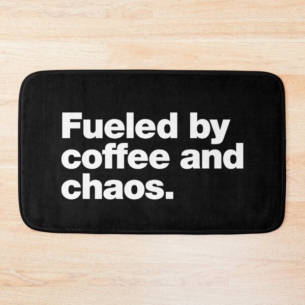Item preview, Fueled by coffee and chaos. designed and sold by chestify.