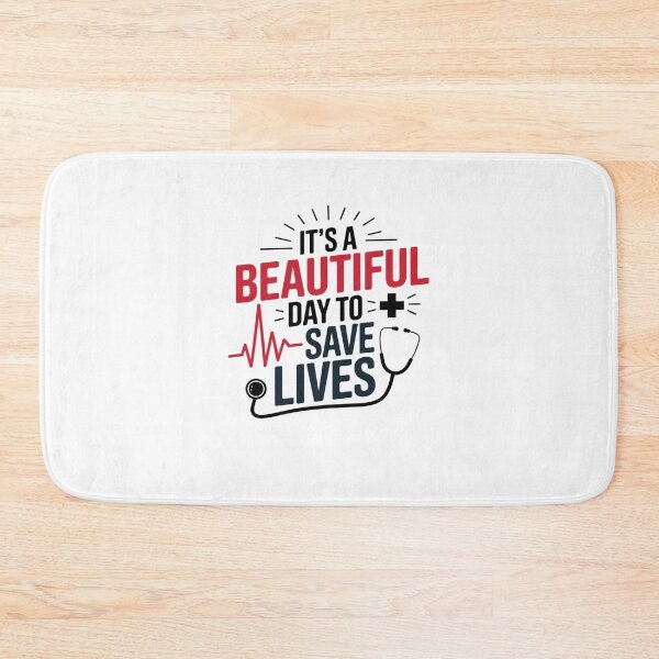 Item preview, It's a Beautiful Day to Save Lives designed and sold by Mateusz Majcherek.