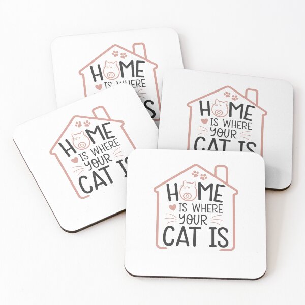 Item preview, Home is Where Your Cat Is designed and sold by Mateusz Majcherek.