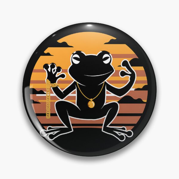 Artikelvorschau, Nachtfrosch bei Sonnenuntergang entworfen und verkauft von ATOTI.