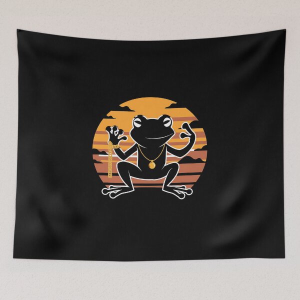 Item preview, Night frog at sunset designed and sold by ATOTI.