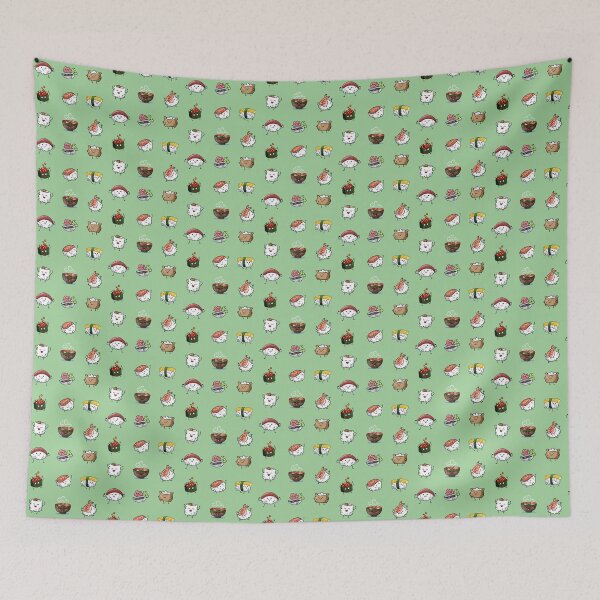 Item preview, Sushi Pals (Green) designed and sold by Alex Heberling.