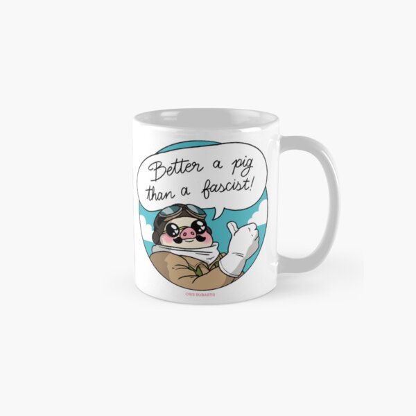 Item preview, Better a pig than a fascist! designed and sold by crisbubastis.