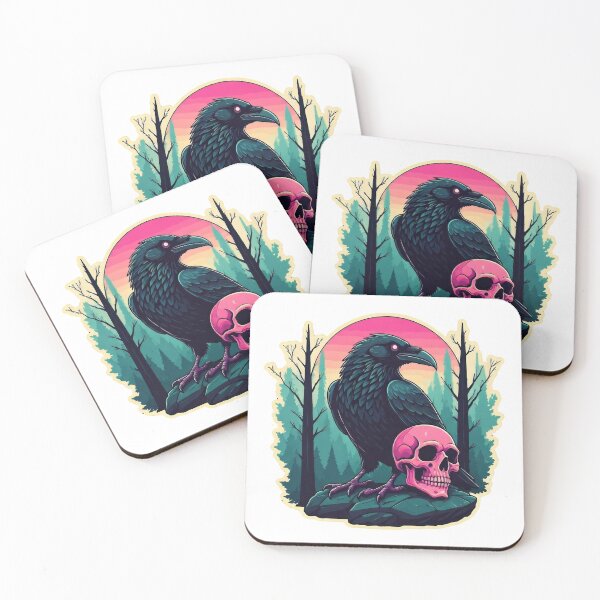 Item preview, Raven And Skull designed and sold by Nocturne  Paws.