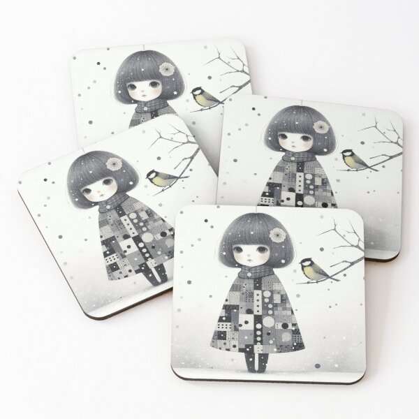 Item preview, Melancholy Girl designed and sold by Beyondnote-Art.