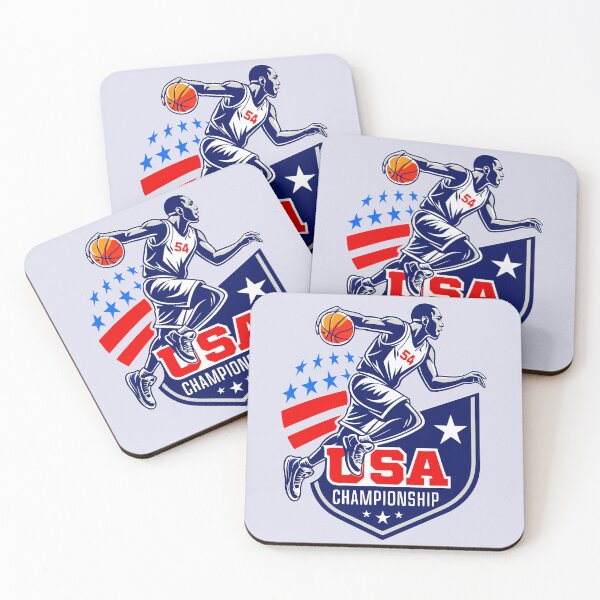 Item preview, Dynamic Basketball Player – USA Championship  designed and sold by VikArtStudio.