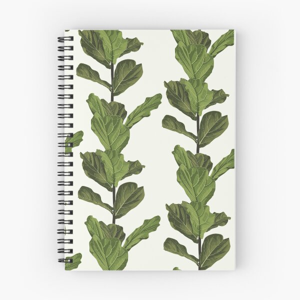 Item preview, Floral seamless pattern, green fiddle leaf fig plant on light background, pastel vintage theme designed and sold by MatyKotiv.