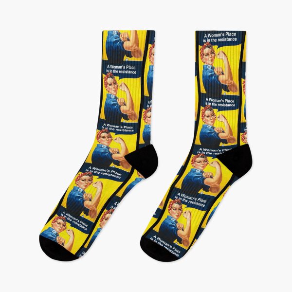 Item preview, Birthday Gifts Idea A Woman'S Place Is In The Resistance Rosie The Riveter  Custom Mom Gift Idea designed and sold by EdgarCollier.