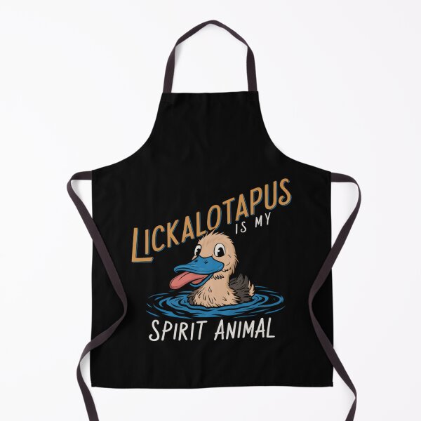 Item preview, Lickalotapus Is My Spirit Animal Funny Meme designed and sold by Galactic-Sketch.