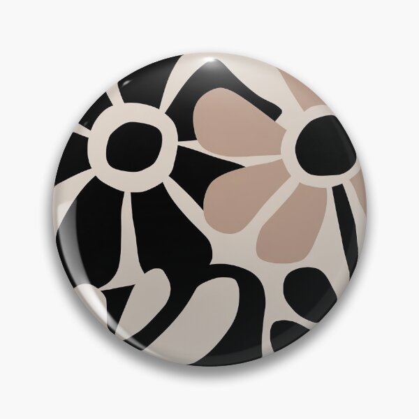 Item preview, Inspired by Matisse Black & Beige Flower painting designed and sold by Tamas Das.