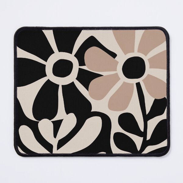 Item preview, Inspired by Matisse Black & Beige Flower painting designed and sold by Tamas Das.