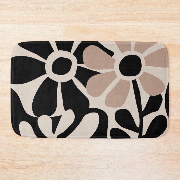 Item preview, Inspired by Matisse Black & Beige Flower painting designed and sold by Tamas Das.
