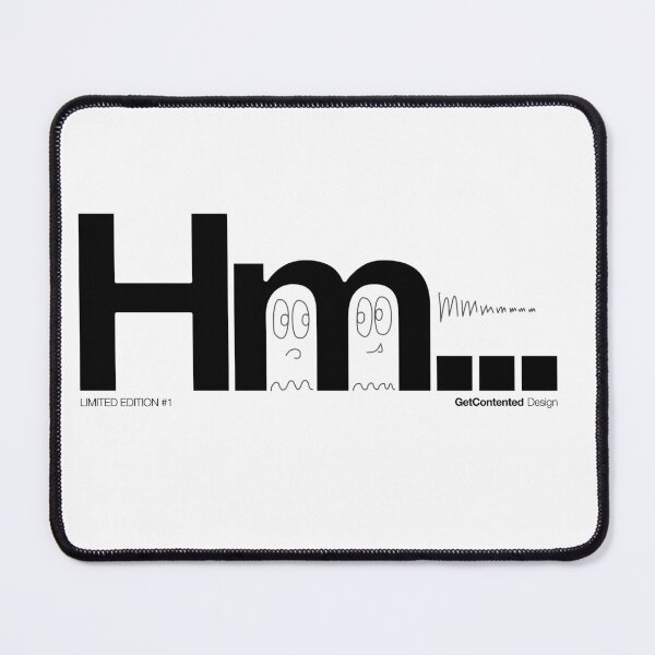 Item preview, Hm... by itself designed and sold by GetContented.