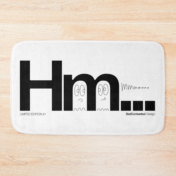 Item preview, Hm... by itself designed and sold by GetContented.