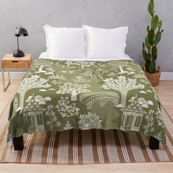 Item preview, Secret Gardens - Green Tones designed and sold by TigaTiga.