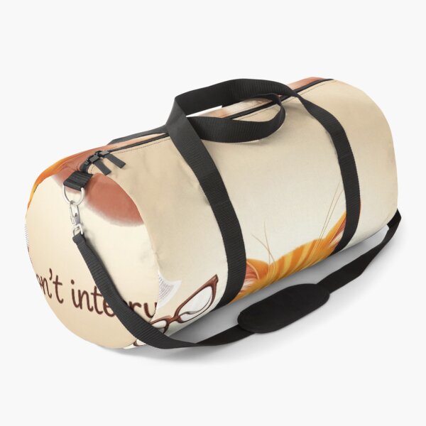 Item preview, Bookish Ginger Cat Cloud Reader - Don't Interrupt! designed and sold by Animals Wearing Glasses.