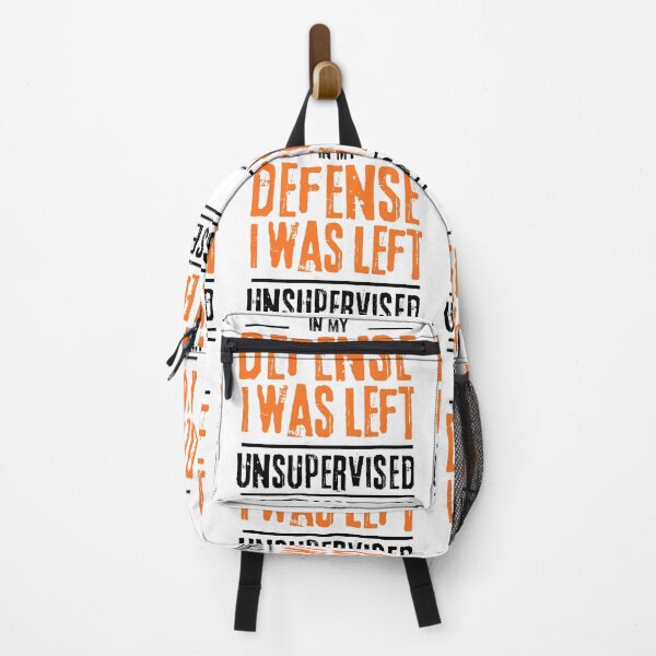 Item preview, In My Defense, I Was Left Unsupervised – High-Contrast Retro Whiteout designed and sold by Design333.