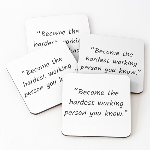 Item preview, Become the hardest working person designed and sold by Solastavie.