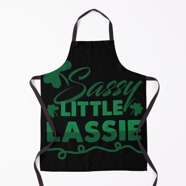Item preview, St patrick's day Sassy Little Lassie lucky Shamrock girl designed and sold by Be Cool (5.0) ⭐⭐⭐⭐⭐.