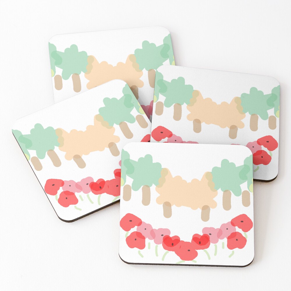 Item preview, Coasters (Set of 4) designed and sold by ANNART.