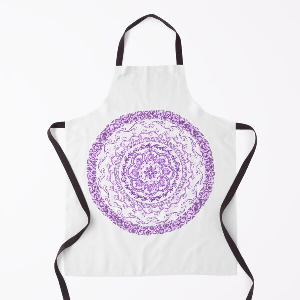 Artikelvorschau, Mandala 09 Lila entworfen und verkauft von MiakadoArts.